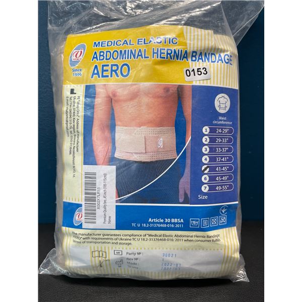 Lot of 1 Medical Elastic Abdominal Hernia Belt - (41-45inch)
