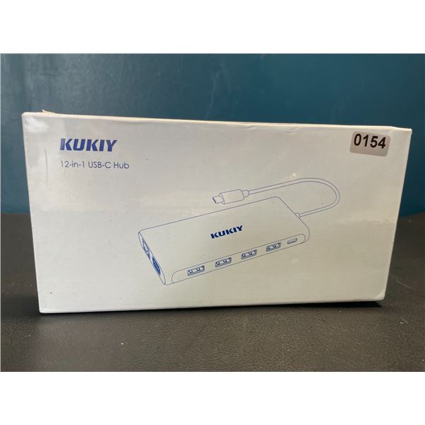 Lot of 1 Kukiy 12-in-1 USB-C Hub