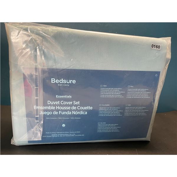 Lot of 1 Bedsure Duvet Cover Set - King Size - Blue