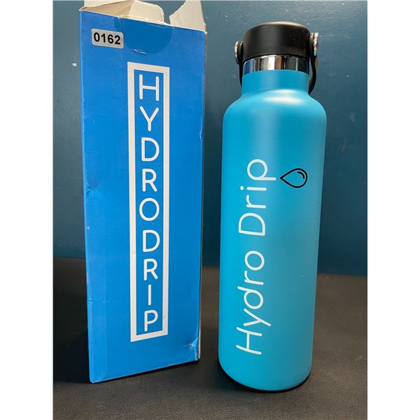 Lot of 1 Hydro Drip All-Purpose Stainless Steel Insulated Water Bottle - 24oz - Blue