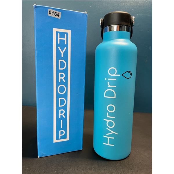 Lot of 1 Hydro Drip All-Purpose Stainless Steel Insulated Water Bottle - 24oz - Blue