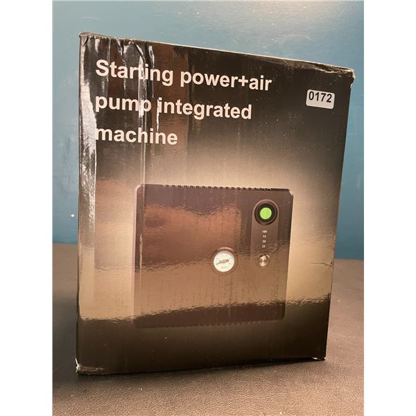 Lot of 1 Multifunctional Car Jump Starter/Air Pump Integrated Machine - Brand New!