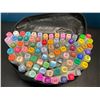 Image 1 : Lot of 1 Multi-Pack of Alcohol Dual-Tip Aritst Markers - 80 PCS/Colours - Brand New!