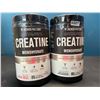 Image 1 : Lot of 2 Tubs of Jacked Factory Creatine Monohydrate Protein Powder