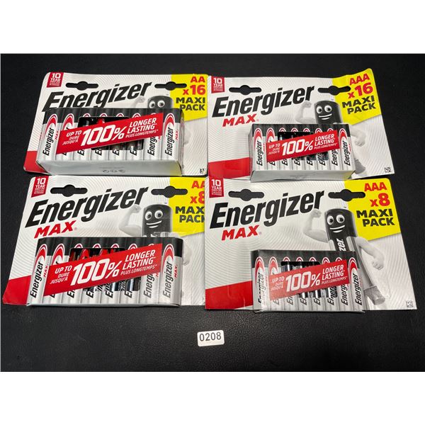 Lot of 1 Energizer MAX Batteries Combo Pack - Includes 24 AA and 24 AAA Batteries! - 48 Total!