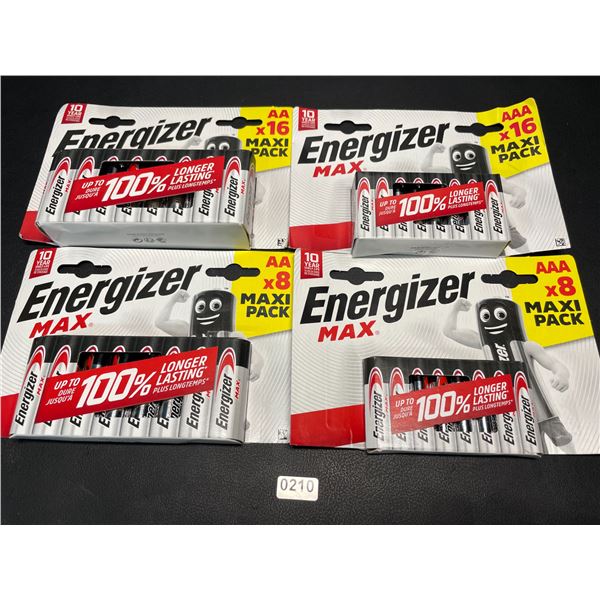 Lot of 1 Energizer MAX Batteries Combo Pack - Includes 24 AA and 24 AAA Batteries! - 48 Total!