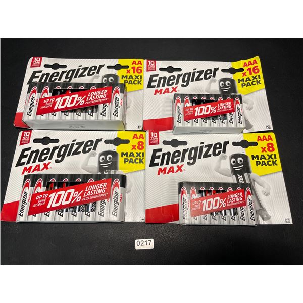 Lot of 1 Energizer MAX Batteries Combo Pack - Includes 24 AA and 24 AAA Batteries! - 48 Total!