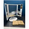 Image 4 : Lot of 1 TouchBeauty LED Trifold Makeup Vanity Mirror w/ Magnifiction - Brand New!