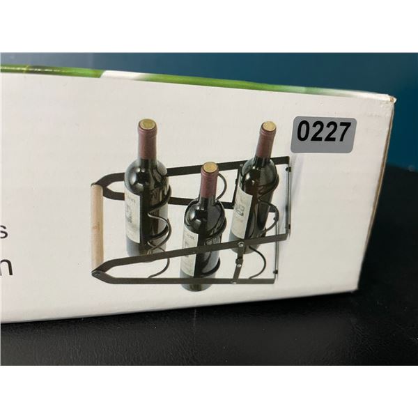 Lot of 1 Artes Countertop Kitchen Wine Rack - Holds 6 Bottles