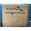 Image 2 : Lot of 1 EnerPlex Qeen Airbed with Electric Pump - Brand New Sealed!