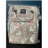 Image 1 : Lot of 1 Backbpack-Style Diaper Bag - Unicorn Design