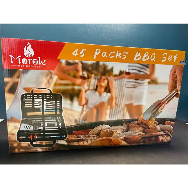 Lot of 1 Morole 45PC BBQ/Grilling Tool Set - Brand New w/ Carrying Case!