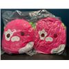 Image 2 : Lot of 2 Dragonfruit Cow Large "Squishmallow" Inspired Squishy Plushies