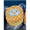 Image 3 : Lot of 2 Pineapple Cow "Squishmallow" Inspired Squishy Cow Plushies - 8 inch