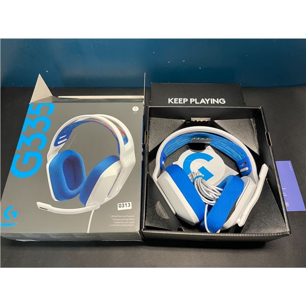 Lot of 1 Logitech G335 Wired Gaming Headset - Compatible with PC, Playstation, Xbox, Nintendo Switch