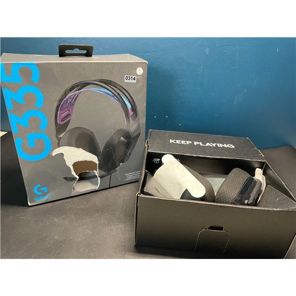 Lot of 1 Logitech G335 Wired Gaming Headset - Compatible with PC, Playstation, Xbox, Nintendo Switch