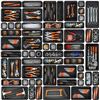 Image 1 : Lot of 1 Box of Tool-Box/Drawer Organizer Trays - 46 PCS - Brand New!