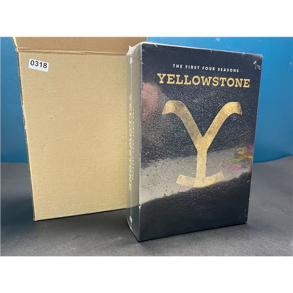 Lot of 1 Yellowstone - The First 4 Seasons DVD Set - Brand New Sealed!