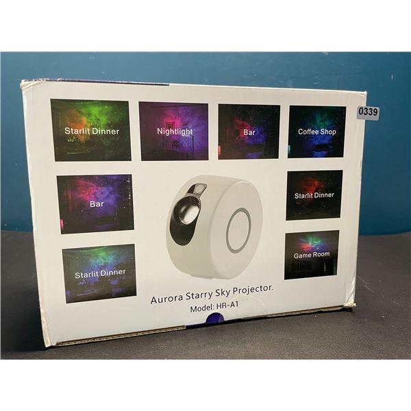 Lot of 1 Aurora Star Galaxy Projector/Starry Night Light Projector