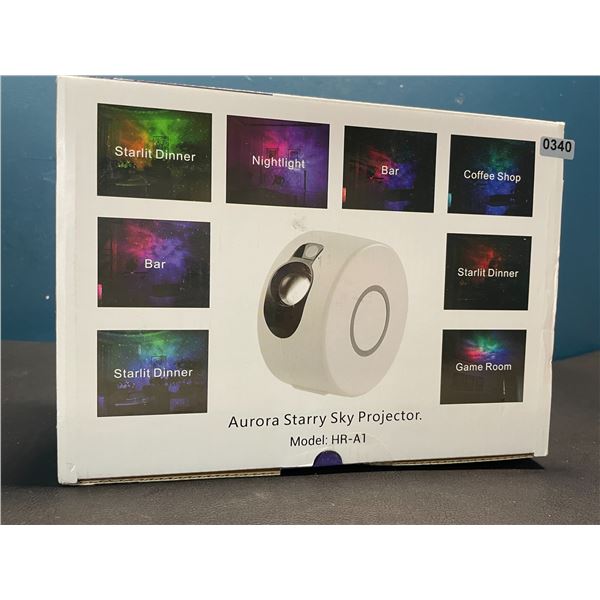 Lot of 1 Aurora Star Galaxy Projector/Starry Night Light Projector