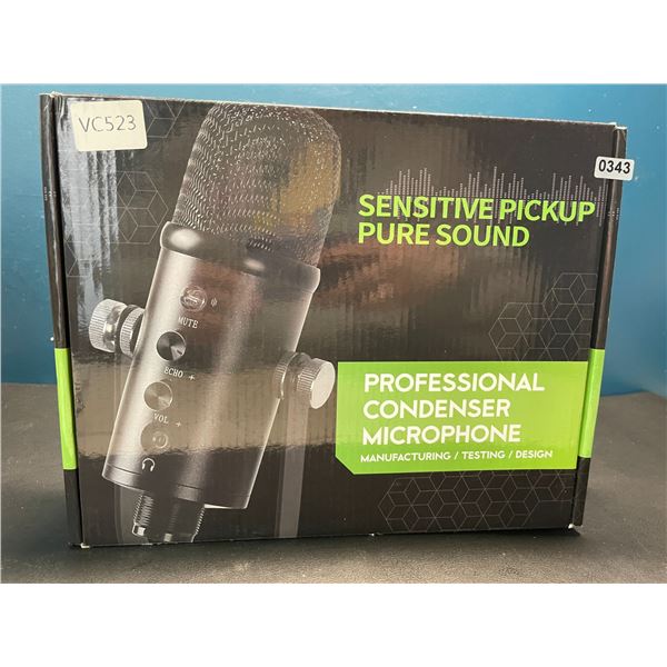 Lot of 1 Eklevor Professional USB Condenser Microphone - Brand New!