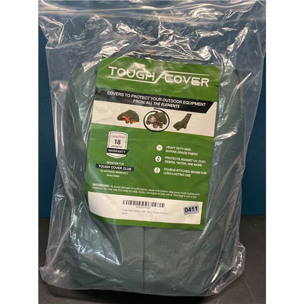 Lot of 1 Tough Cover Premium Outdoor Equipment Lawnmower Cover