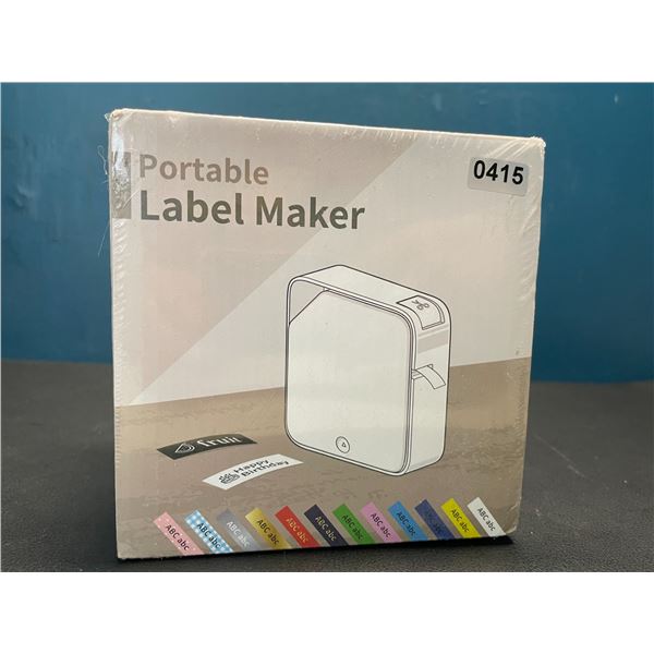 Lot of 1 Portable/Wireless Bluetooth Label Maker - New Sealed
