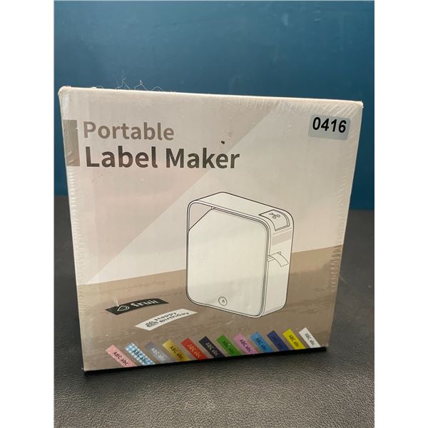 Lot of 1 Portable/Wireless Bluetooth Label Maker - New Sealed