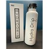 Image 1 : Lot of 1 Hydro Drip All-Purpose Stainless Steel Insulated Water Bottle - 24oz - White