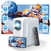 Image 1 : Lot of 1 Vimgo P10 Smart Mini Projector - 40/120" Display 4K Support WiFi