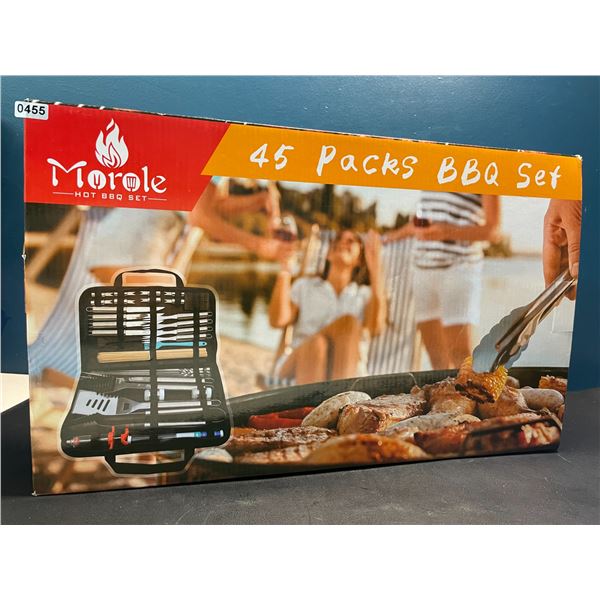 Lot of 1 Morole 45PC BBQ/Grilling Tool Set - Brand New w/ Carrying Case!