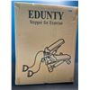 Image 2 : Lot of 1 Edunty Fitness Stepper w/ Resistance Bands for Exercise - Brand New Sealed!