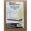 Image 3 : Lot of 1 Simple Houseware Under Sink Two-Tier Expandable Shelf/Organizer - White
