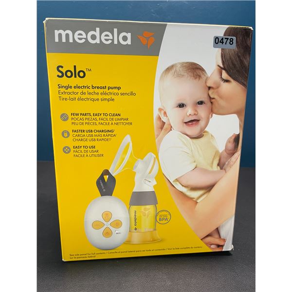 Lot of 1 Medela Solo Single Electric Breast Pump - Brand New SEALED!