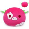 Image 1 : Lot of 2 Dragonfruit Cow Large "Squishmallow" Inspired Squishy Plushies