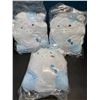 Image 2 : Lot of 3 Fuzzy Blue Cow "Squishmallow" Inspired Plushies - 8 inch