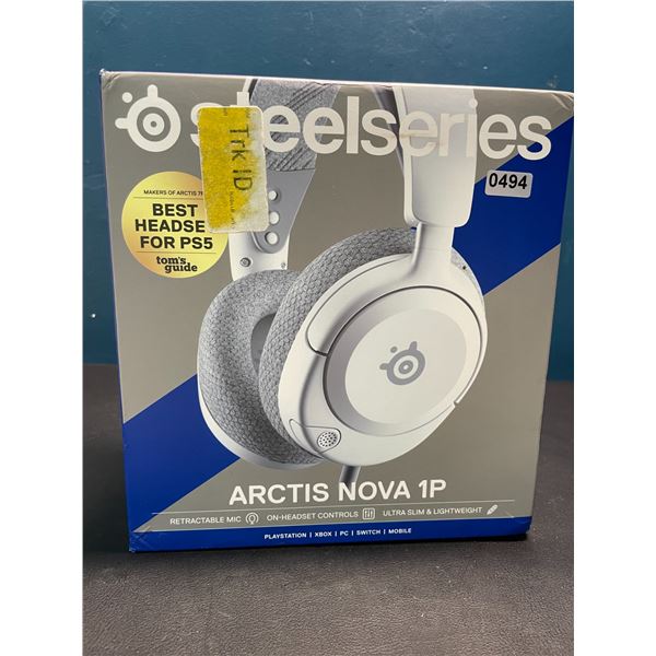 Lot of 1 Steelseries Arctic Nova 1P Gaming Headset - For PS5/PS4, PC, Xbox, Switch, Mobile