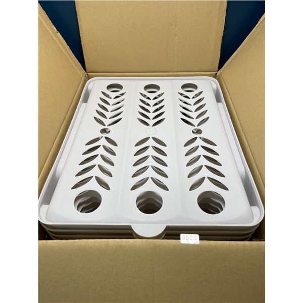 Lot of 1 Pack of Clothes Storage Boards/Organizer Trays - 10 PCS