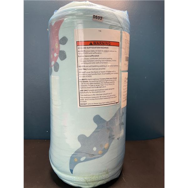 Lot of 1 Pack n Play/Playpen 3-Inch Mattress Pad; New Sealed! Fits all Standard Playpens (38x26in)