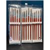 Image 1 : Lot of 3 Multi-Packs of Artist Red Sable Paint Brushes