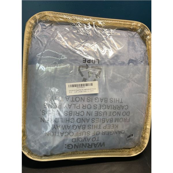 Lot of 1 Fleece Soft Plush Blanket - King Size (108 x 90) - Blue Colour