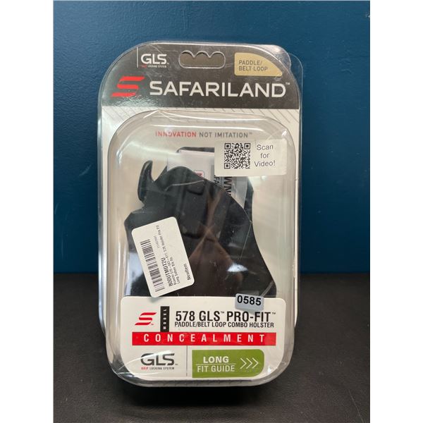 Lot of 1 Fariland 578 GLS Pro-Fit Paddle/Belt Loop Combo Holster