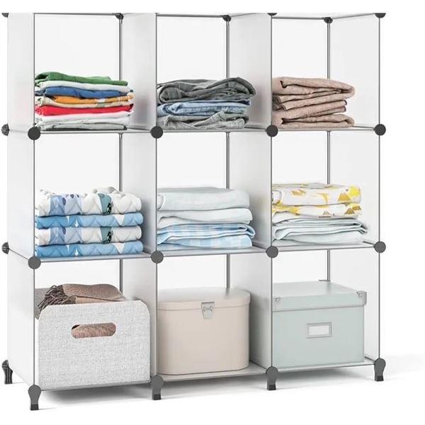 Lot of 1 Wolizom 9-Cube Storage Organizer - Brand New!