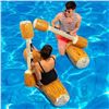 Image 1 : Lot of 1 Inflatable Battle Log Raft Set - 2PCS Included