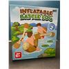 Image 2 : Lot of 1 Inflatable Battle Log Raft Set - 2PCS Included
