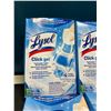 Image 2 : Lot of 4 Lysol Click Gel Automatic Toilet Bowl Cleaners