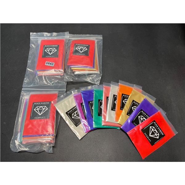Lot of 4 Multi-Packs of Black Diamond Craft Pigment Powders - 10 Colours Per Pack!
