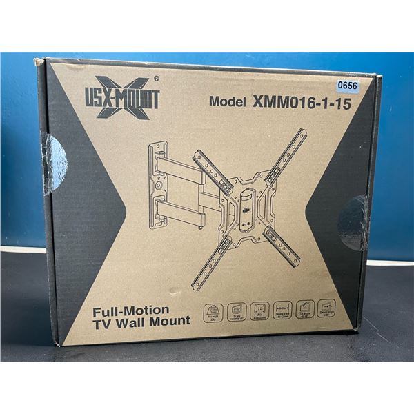 Lot of 1 Full-Motion TV Wall Mount for 26-55 inch TV's - Brand New Sealed!