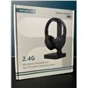 Image 1 : Lot of 1 Eklevor EKV004 2.4G Wireless Headphone for TV with Charging Dock - Brand New Sealed!