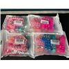 Image 1 : Lot of 4 Multi-Packs of Pop-It Keychains/Sensory Toys
